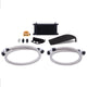 Direct Fit Oil Cooler Kit - Black <br> 17-21 Honda Civic 2.0L