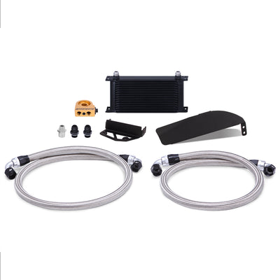 Direct Fit Oil Cooler Kit - Black <br> 17-21 Honda Civic 2.0L