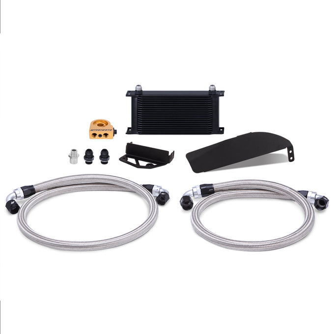 Direct Fit Oil Cooler Kit - Black <br> 17-21 Honda Civic 2.0L