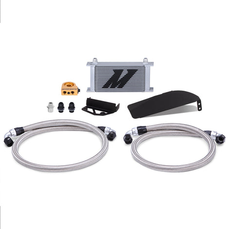 Direct Fit Oil Cooler Kit - Silver <br> 17-21 Honda Civic 2.0L