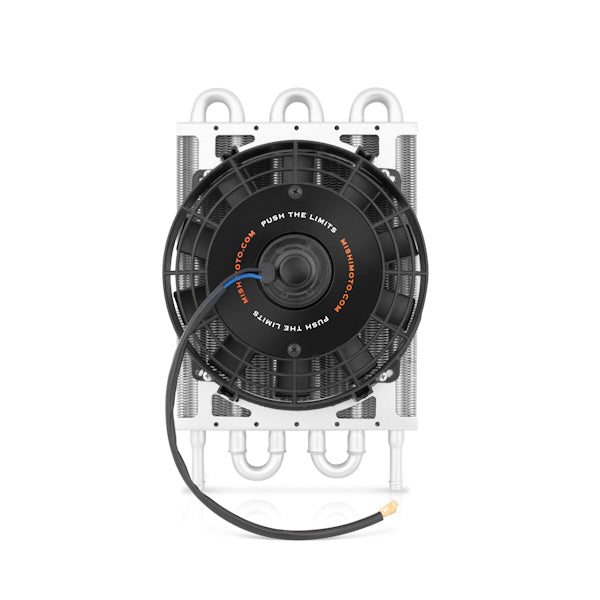 Heavy Duty Transmission Cooler w/ Electric Fan <br> 12.8 L X 3.45 W X 7.5 in H