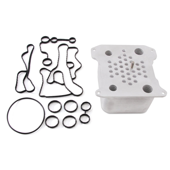Heavy Duty Transmission Cooler w/ Electric Fan <br> 12.8 L X 3.45 W X 7.5 in H