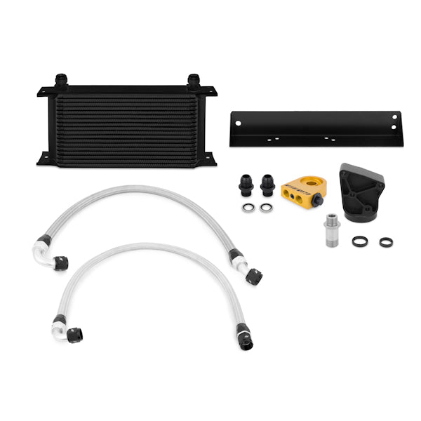 Thermostatic Black Oil Cooler Kit <br> 10-12 Hyundai Genesis Coupe