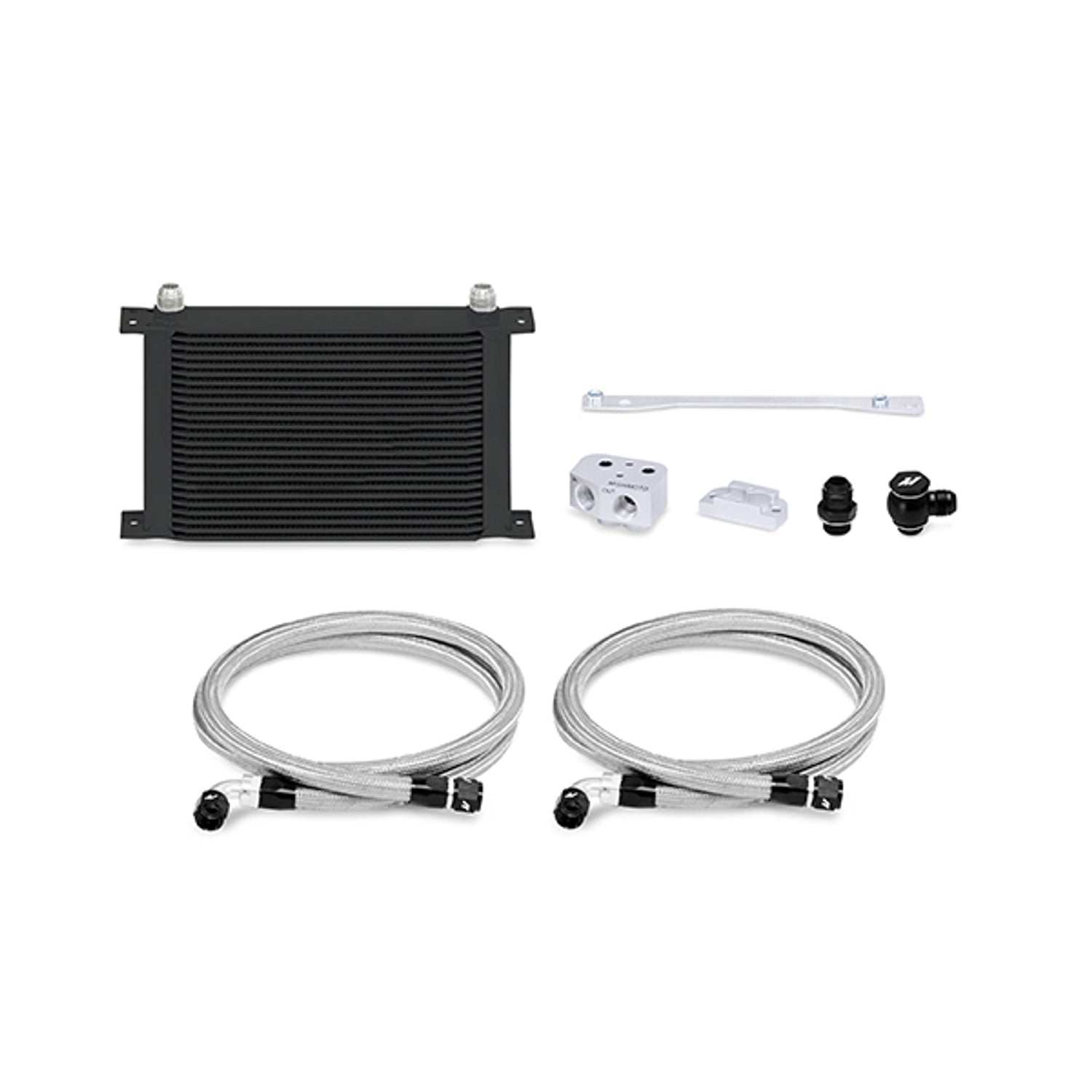 Front-Sump Race Oil Cooler Kit, Black <br> 04-06 Pontiac GTO