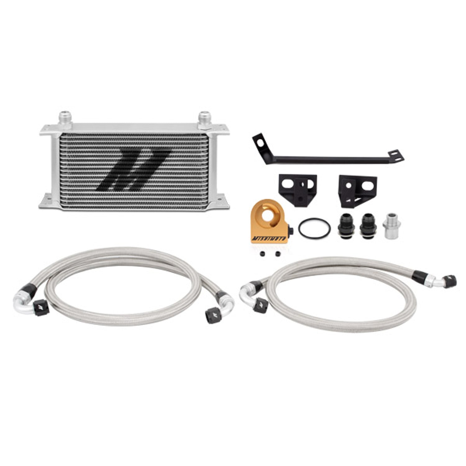 Thermostatic Oil Cooler Kit <br> 15-17 Ford Mustang
