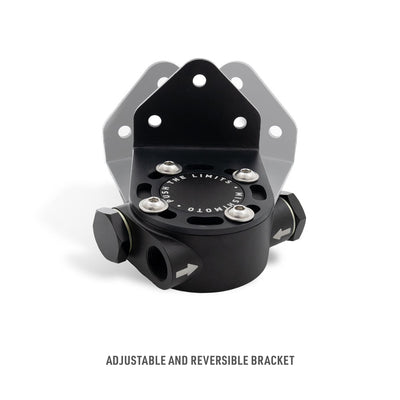 Remote Oil Filter Mount, M22 X 1.5 Filter Thread <br> M22 X 1.5 Filter Thread