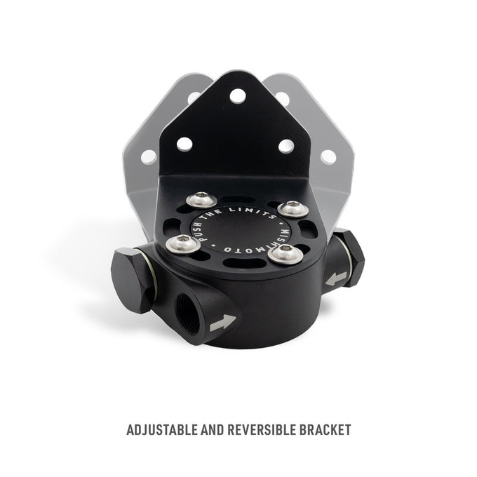 Remote Oil Filter Mount, M22 X 1.5 Filter Thread <br> M22 X 1.5 Filter Thread