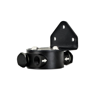 Remote Oil Filter Mount, M22 X 1.5 Filter Thread <br> M22 X 1.5 Filter Thread