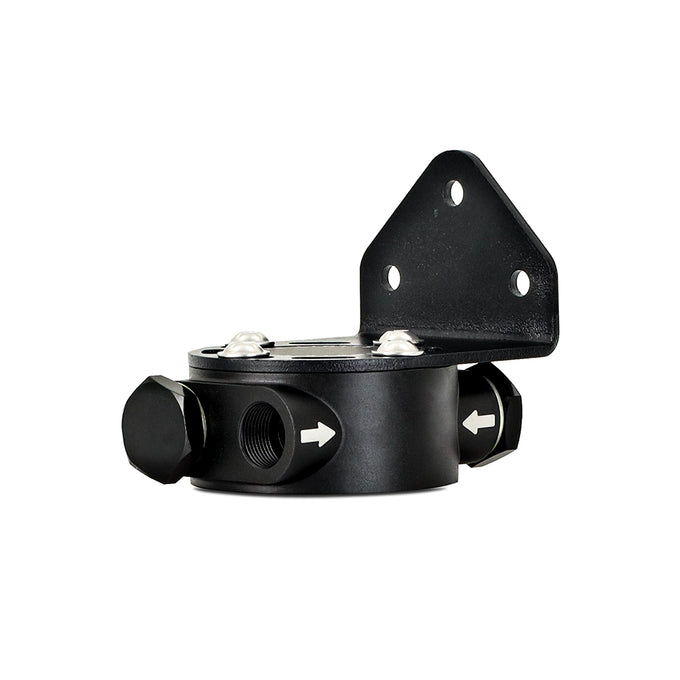 Remote Oil Filter Mount, M22 X 1.5 Filter Thread <br> M22 X 1.5 Filter Thread
