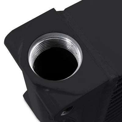 Heavy-Duty 17in Same-Side Outlets Oil Cooler <br> 20.78 L X 2.55 W X 7.79 in H