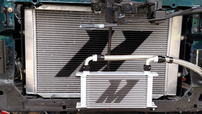 Universal 10 Row Oil Cooler Kit <br> 11 X 2.76 X 1.97