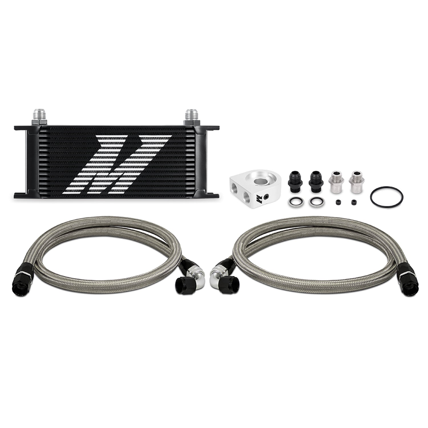 Universal 16-Row Oil Cooler Kit <br> 11 X 10.03 X