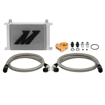 Universal Thermostatic 25 Row Oil Cooler Kit <br> 8.35 L X 1.97 W X 12.95 in H