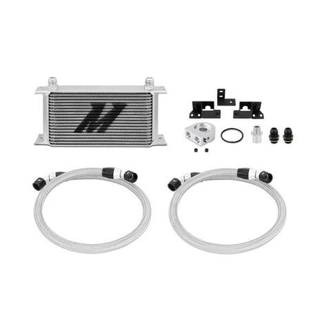 Silver Oil Cooler Kit <br> 07-11 Jeep Wrangler