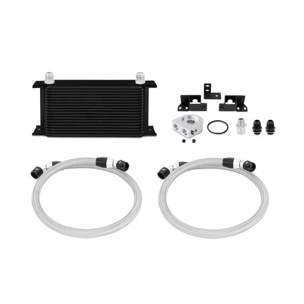 Black Oil Cooler Kit <br> 07-11 Jeep Wrangler