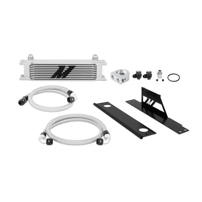 Silver, Oil Cooler Kit <br> 02-05 Subaru Impreza