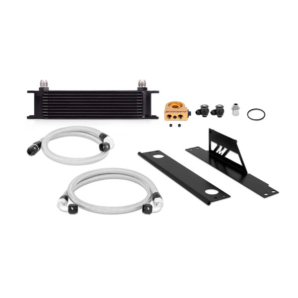 Thermostatic Oil Cooler Kit - Black <br> 02-05 Subaru Impreza
