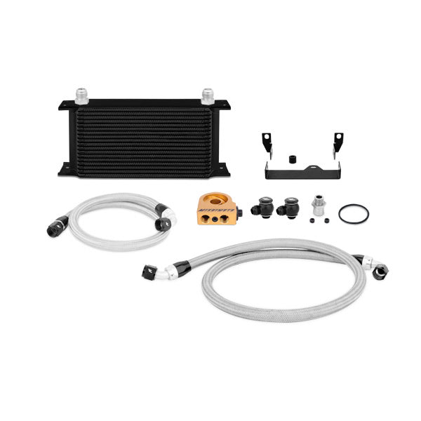 Thermostatic Oil Cooler Kit - Black <br> 06-07 Subaru Impreza
