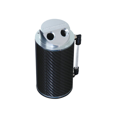 Carbon Fiber Oil Catch Can 10mm Fittings <br> Universal Fit
