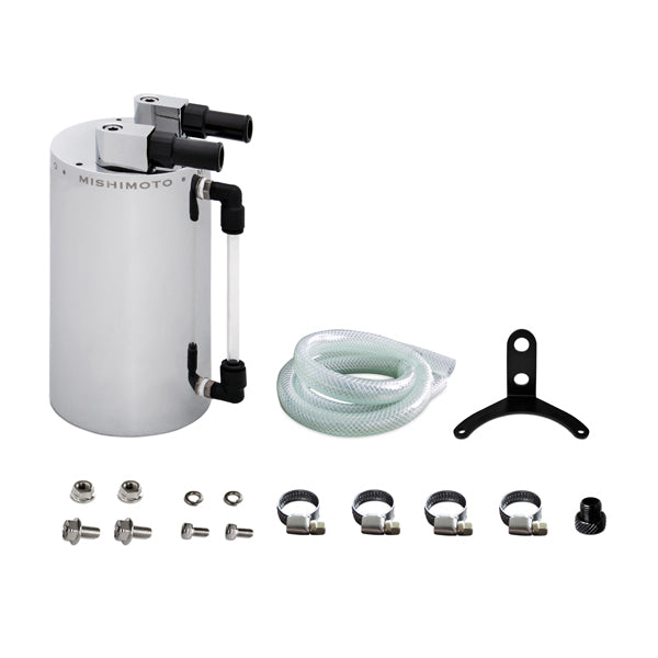 Large Aluminum Oil Catch Can <br> Universal Fit