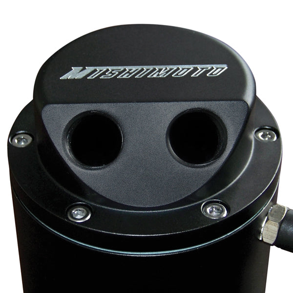 Black Oil Catch Can <br> Universal Fit