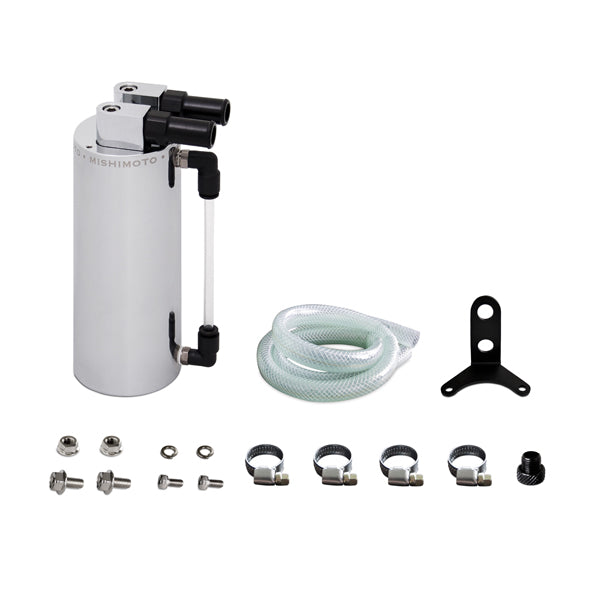 Small Aluminum Oil Catch Can <br> Universal Fit