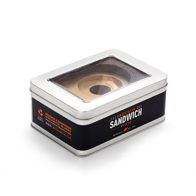 Oil Sandwich Plate <br> 2.8 L X 1.11 W X 3.15 in H