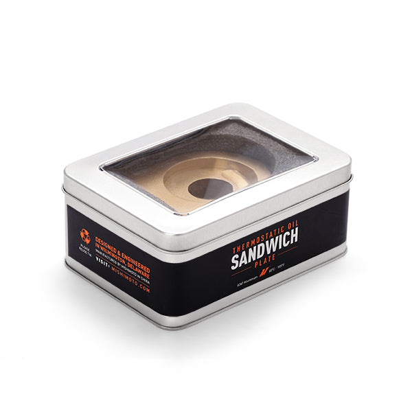 Oil Sandwich Plate <br> 2.8 L X 1.11 W X 3.15 in H