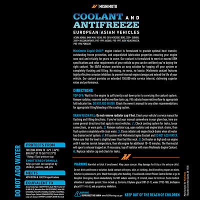 Liquid Chill Original Equipment Coolant <br> Universal Fit