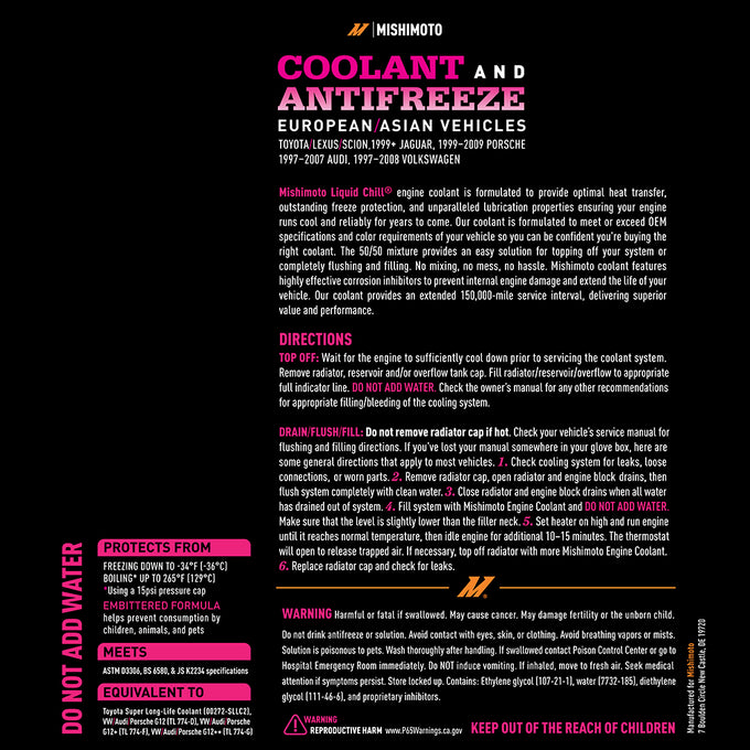 Liquid Chill Original Equipment Coolant <br> Universal Fit