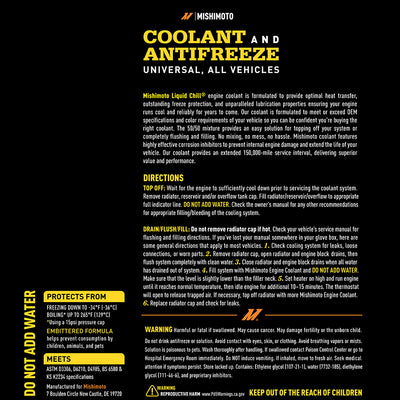 Liquid Chill Original Equipment Coolant <br> Universal Fit