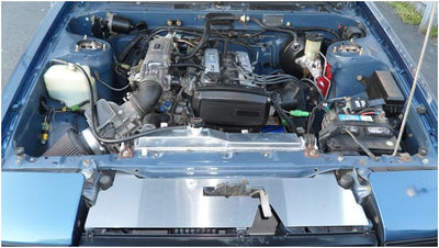 Performance Aluminum Radiator <br> 83-87 Toyota Corolla 1.6L