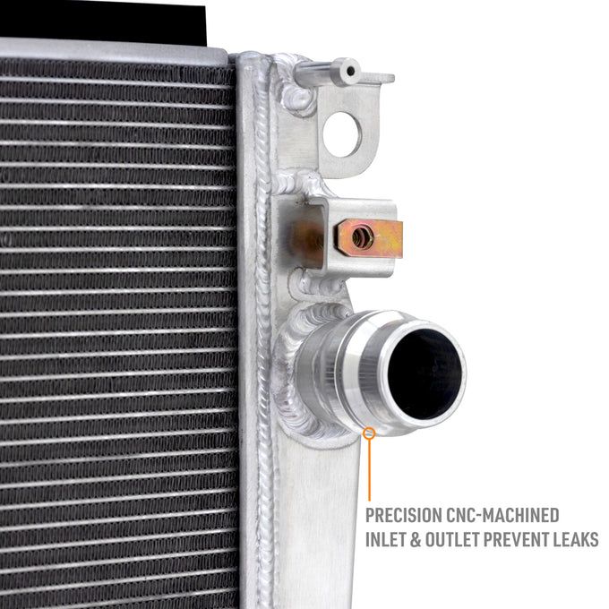 Performance Aluminum Radiator <br> 21-26 Ford Bronco Ranger 2.3L 2.7L 3.0L