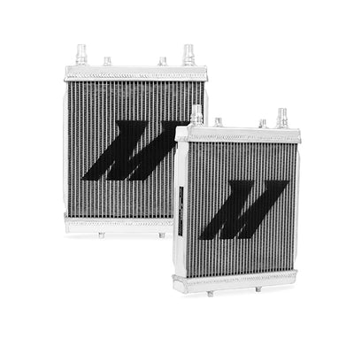 Performance Auxiliary Radiator Pair <br> 16-24 Chevy Camaro Cadillac CTS 2.0L 6.2L