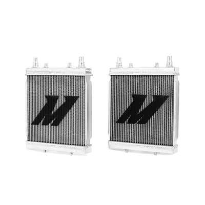 Performance Auxiliary Radiator Pair <br> 16-24 Chevy Camaro Cadillac CTS 2.0L 6.2L