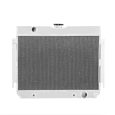 3-Row Performance Aluminum Radiator <br> 66-68 Chevy Chevelle Bel Air Biscayne Impala