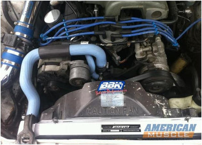 2-Row Performance Aluminum Radiator <br> 80-93 Ford Granada Mustang, Mercury Cougar