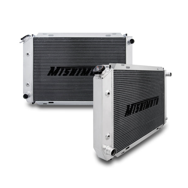 2-Row Performance Aluminum Radiator <br> 80-93 Ford Granada Mustang, Mercury Cougar