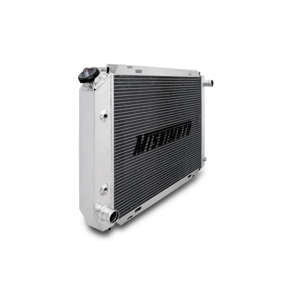 2-Row Performance Aluminum Radiator <br> 80-93 Ford Granada Mustang, Mercury Cougar