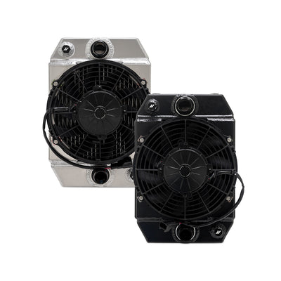 9in Drag Race Performance Aluminum Radiator <br> 14.7 L X 3.52 W X 10.16 in H