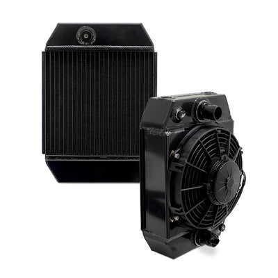 9in Drag Race Performance Aluminum Radiator <br> 14.7 L X 3.52 W X 10.16 in H