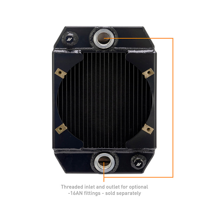 9in Drag Race Performance Aluminum Radiator <br> 14.7 L X 3.52 W X 10.16 in H