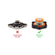 High Pressure 1.3 Bar Rated Small Radiator Cap <br> Universal Fit