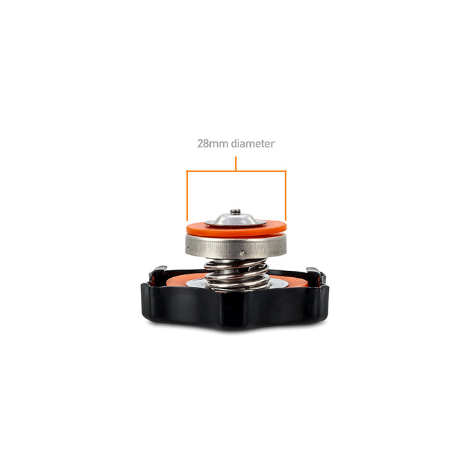 High Pressure 1.3 Bar Rated Small Radiator Cap <br> Universal Fit