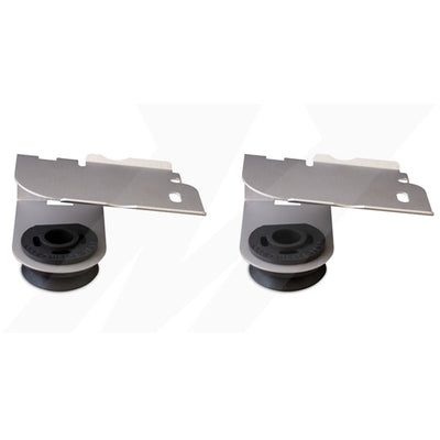 Aluminum Radiator Stay Set <br> 97-04 Ford Mustang