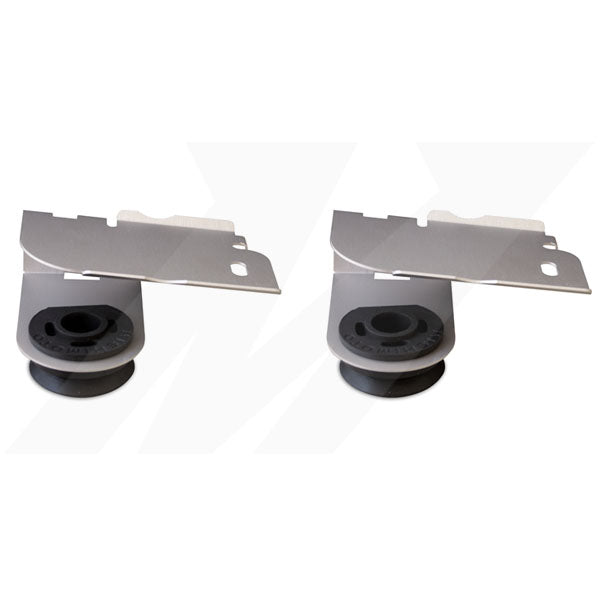 Aluminum Radiator Stay Set <br> 97-04 Ford Mustang