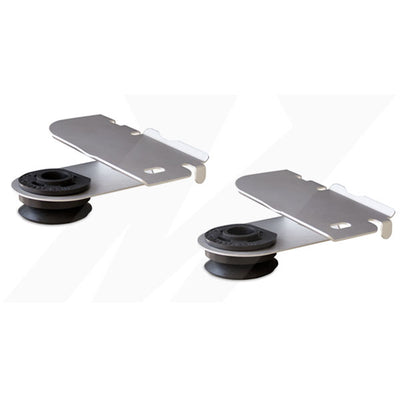 Aluminum Radiator Stay Set <br> 97-04 Ford Mustang