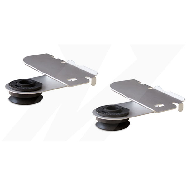 Aluminum Radiator Stay Set <br> 97-04 Ford Mustang