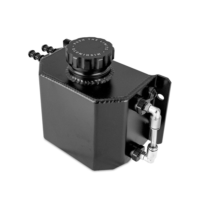 Black 1L Coolant Overflow Tank <br> Universal Fit