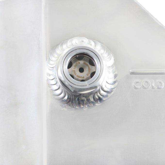 Aluminum Coolant Expansion Tank <br> 15-23 Ford Mustang 5.0L,2.3L,5.2L,3.7L